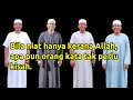 Bila niat hanya kerana Allah, apa pun orang kata tak perlu kisah