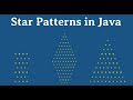 How to create a Java Program to print a Full Triangle Pattern | Nested for loop in Java
