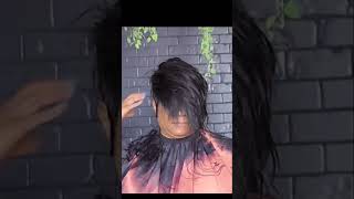 Try This Mohawk Hairstyle Haircutting Tutorial Howto Quickweave Pixie How Shorts Asmr