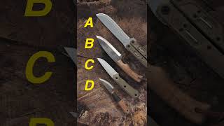 Which Size Knife Works BEST? #survival #camping #bushcraft