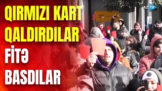 Gürcüstanda andiçmə mərasiminə qırmızı kartlarla etiraza edildi – Tbilisidən BİRBAŞA BAĞLANTI