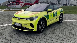 Olomoučtí záchranáři v ostrém provozu otestují elektromobil