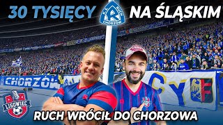 WIELKIE ŚWIĘTO NA STADIONIE ŚLĄSKIM! RUCH CHORZÓW - ŚLĄSK WROCŁAW! pierwszy vlog z Ekstraklasy