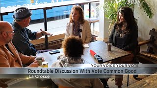 Rebecca Cooke holds roundtable discussion with Vote Common Good