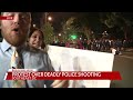 protesters at mpd headquarters in se dc after body cam footage of fatal shooting released