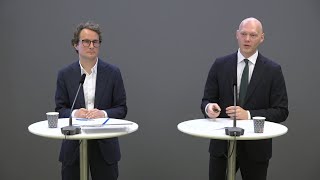 Pressträff med finansmarknadsministern rörande utredningen om ränteskillnadsersättning