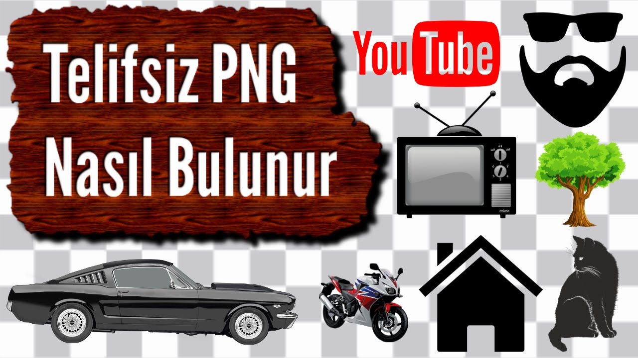 Ücretsiz Ve Telifsiz PNG Nasıl Bulunur - YouTube