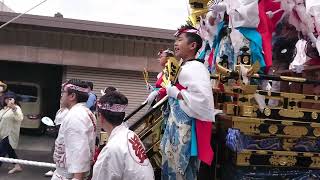 令和五年 秩父川瀬祭 東町屋台と道生町笠鉾