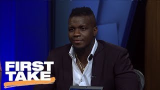 Falcons’ Mohamed Sanu Joins First Take | First Take | June 29, 2017
