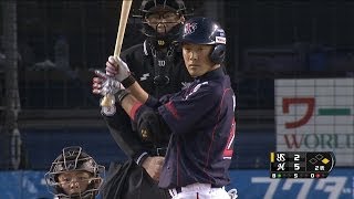 【プロ野球パ】追いかける燕、荒木が適時打に好走塁  14/05/21 M-S