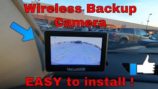 Wireless/WIFI Back up camera by VECLESUS install and review