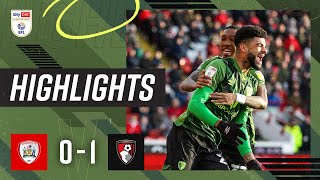 Billing on target and Cahill sent off as Cherries win | Barnsley 0-1 AFC Bournemouth