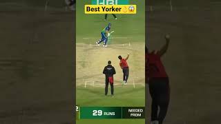 Best Yorker In PSL 8😱😱|Wait if end😨#shorts #psl2023 #viral #views
