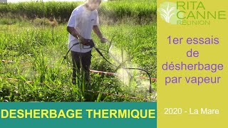 désherbage thermique par la vapeur