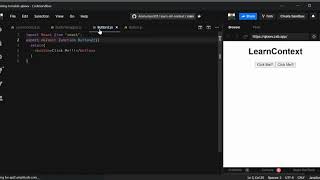 React Tutorial 48 - Working with the React Context API
