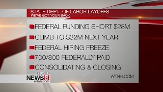 State Labor Department expecting layoffs amid funding cuts