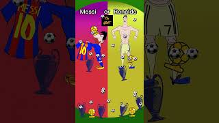 Messi or Ronaldo? Who is G.O.A.T (GOAT)??? #messi #ronaldo #goat