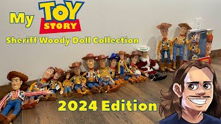 My Toy Story Sheriff Woody Doll Collection of 2024!