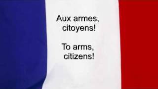 "La Marseillaise" - France National anthem French & English lyrics