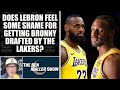 Does LeBron Feel Shame for Getting Bronny Drafted by the Lakers? | BEN MALLER SHOW