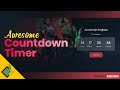Countdown Timer Featured Coming Soon Page With HTML, CSS & JavaScript