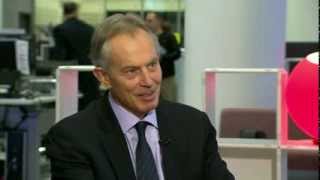 Tony Blair speaks to BBC Africa on Rwanda