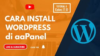 Cara Install Wordpress di aaPanel Centos 8 dengan web server Nginx