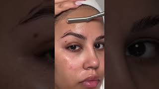 Routine rasage/dermaplaning du visage