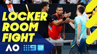Kyrgios involved in FIGHT after Australian Open win! | Wide World of Sports
