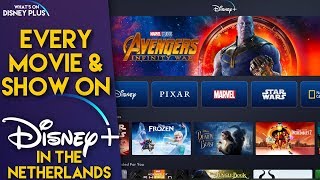 Disney+ Hands On Tour | Every Movie & Series On Disney+ In The Netherlands