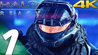 HALO REACH (PC) - Gameplay Walkthrough Part 1 - Prologue (4K 60FPS) Master Chief Collection