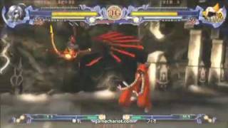 BlazBlue 020109 - Hana Chichi(V-13) vs. Fio(Taokaka)