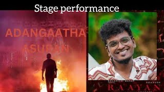 Adangatha Asuran from Raayan | Singer Ajay Krishnaa | Hosur Sri Fastrack  Orchestra