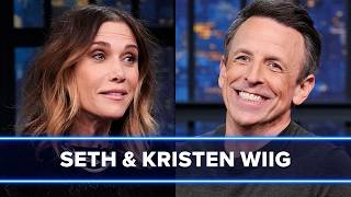 Kristen Wiig Dubs Late Night Moments, Talks Hot Love Scene with Will Forte and Breaking During SNL