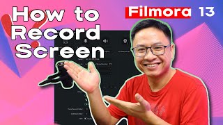 How to Record Screen in Filmora 13 Tutorial for Beginners