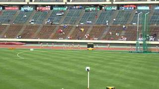 2013年度　兵庫高校総体陸上　女子1500m決勝