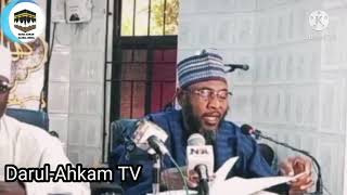 HUKUNCIN SHAN MAGANI DON YIN AZUMI|| SHEIKH MUHAMMAD MUSTAPHA ALBARNAWEE HAFIZAHULLAH