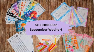 Sparchallenges für meinen 50000€ Plan🥰 | Die ersten 1000€ 🥳