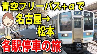 青空フリーパスときっぷを買い足して松本に行ってきました。