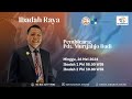 Pdt.  Murtjahjo Budi || Ibadah Raya Kedua GBI Amanat Agung || 26 Mei 2024