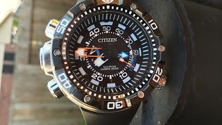 Citizen Eco Drive Promaster Aqualand Depth Meter