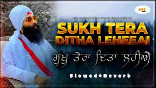 Sukh Tera Ditha Leheeai ( Slowed + Reverb ) | Bhai Harinder Singh | Nirvair Khalsa Jatha Uk |