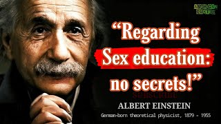 (PART-1) Albert Einstein Quotes which are better to be known when young to not Regret in Old Age