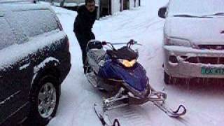 Snøscooter 150cc Snow Eagle barne- ungdomsmodell Hageby Motor AS