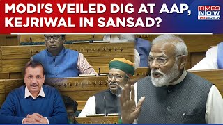 Savage PM Takes Veiled Dig At Arvind Kejriwal \u0026 AAP In Motion Of Thanks Speech? Watch Modi Epic