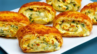 Simpler than you imagine. Brilliant appetizer recipe from puff pastry