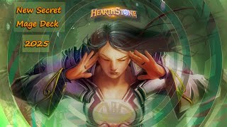 Hearthstone NEW SECRET MAGE DECK 2025