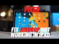 How to Fix Airdrop not Working in ipad