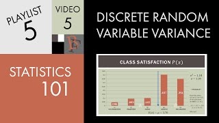 Statistics 101: Discrete Random Variable Variance