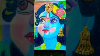 krishna painting tutorial #final part #shorts